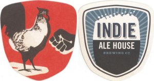 beer coaster from Innocente Brewing ( ON-INDIE-2 )