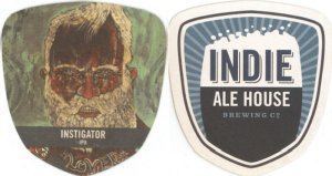 beer coaster from Innocente Brewing ( ON-INDIE-4 )