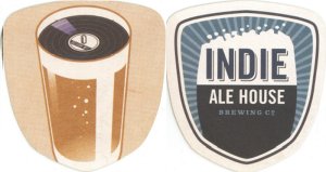 beer coaster from Innocente Brewing ( ON-INDIE-5 )