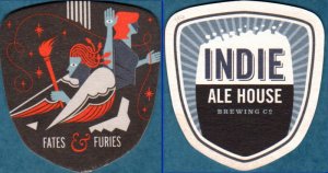 beer coaster from Innocente Brewing ( ON-INDIE-6 )