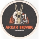 beer coaster from Jobsite Brewing Co. ( ON-JACK-2 )