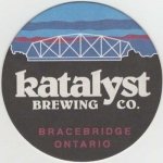 beer coaster from Kawartha Lakes Brewing Co.  ( ON-KATA-1 )