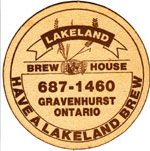 beer coaster from Lakeport Brewing Corp.    ( ON-LAKL-1 )