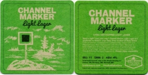 beer coaster from Lake of the Woods Brewing Co. Ltd. ( ON-LAKO-31 )