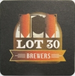 beer coaster from Louis Cifer Brew Works  ( ON-LOT3-1 )