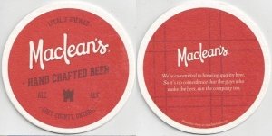 beer coaster from Madmash Brewery ( ON-MACL-1 )