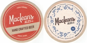 beer coaster from Madmash Brewery ( ON-MACL-4 )