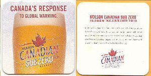 beer coaster from Mono Centre Brewing Co. ( ON-MOL-648B )