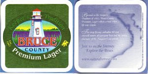 beer coaster from New Limburg Brewing Co. ( ON-NEUS-1 )