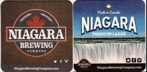 beer coaster from Niagara College Teaching Brewery ( ON-NIAA-4 )