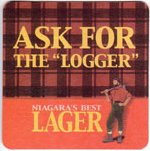 beer coaster from Nickel Brook Brewing Co. ( ON-NIAB-2 )