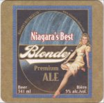 beer coaster from Nickel Brook Brewing Co. ( ON-NIAB-6 )