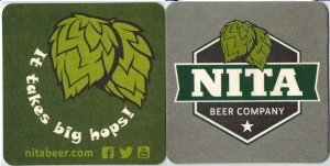 beer coaster from Norse Brewery  ( ON-NITA-1 )