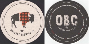 beer coaster from Ottawa Valley Brewing Co. Inc. ( ON-ORLE-2 )