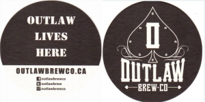 beer coaster from Outspoken Brewing ( ON-OUTL-3 )