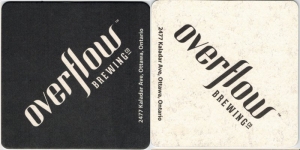 beer coaster from Overhop Brewing ( ON-OVER-1 )