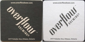 beer coaster from Overhop Brewing ( ON-OVER-2 )