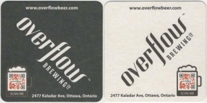 beer coaster from Overhop Brewing ( ON-OVER-3 )