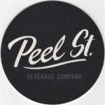 beer coaster from Peller Brewing ( ON-PEEL-1 )