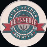 beer coaster from Port Hope Brewing & Malting Co., The ( ON-PORT-7 )