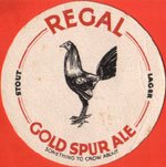 beer coaster from Reinhardt Brewery Co. Ltd. ( ON-REGA-1 )