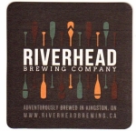 beer coaster from Riverside Brewery Ltd. ( ON-RIVR-2 )