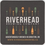 beer coaster from Riverside Brewery Ltd. ( ON-RIVR-3 )