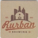 beer coaster from Rusty Wrench Brewing Co. ( ON-RURB-1 )