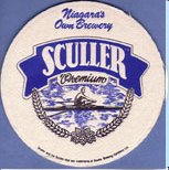 beer coaster from Second Wedge Brewing Co., The ( ON-SCUL-1 )