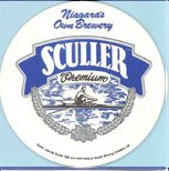 beer coaster from Second Wedge Brewing Co., The ( ON-SCUL-1A )