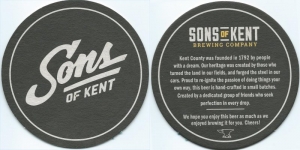 beer coaster from Soo Falls Brewing Co. Ltd. ( ON-SONS-2 )