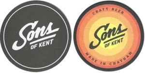 beer coaster from Soo Falls Brewing Co. Ltd. ( ON-SONS-3 )