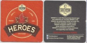 beer coaster from Spacecraft Brewery & Taproom ( ON-SOUT-1 )