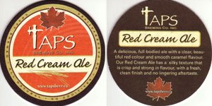 beer coaster from Tapsters Restaurant & Brewpub ( ON-TAPN-3 )