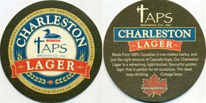 beer coaster from Tapsters Restaurant & Brewpub ( ON-TAPN-4 )