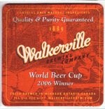 beer coaster from Waller Street Brewing ( ON-WALK-2 )