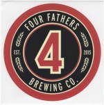 beer sticker from Frank Brewing Co.  ( ON-FOUR-STI-1 )