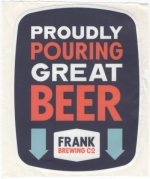 beer sticker from Full Beard Brewing Co. ( ON-FRAN-STI-1 )