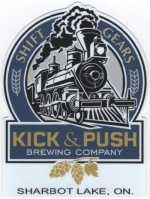 beer sticker from Kilannan Brewery ( ON-KICK-STI-1 )