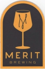 beer sticker from Meuse Brewing ( ON-MERI-STI-1 )