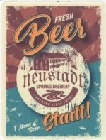 beer sticker from New Limburg Brewing Co. ( ON-NEUS-STI-1 )