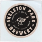 beer sticker from Slake Brewing  ( ON-SKEL-STI-1 )