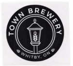 beer sticker from Trafalgar Brewing Co., The ( ON-TOWN-STI-1 )