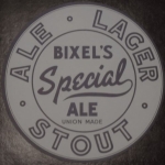 beer tray liner from Bixel Brewing & Malting Co., The (Microbrewery) ( ON-BIXE-TRL-1 )