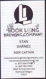 beer business card and similar from Lookingglass Brewery ( OR-LOOK-BIZ-1 )