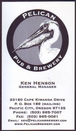 beer business card and similar from pFriem Family Brewers ( OR-PELC-BIZ-2 )