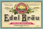 beer label from Portland U-Brew & Unicorn Brewing ( OR-PRTL-LAB-4 )