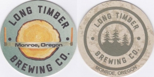 beer coaster from Look Long Brewing Co. ( OR-LONG-1 )