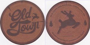 beer coaster from Old World Pub & Brewery ( OR-OLDT-3 )