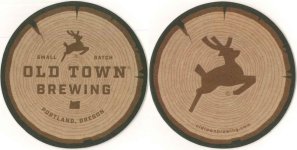 beer coaster from Old World Pub & Brewery ( OR-OLDT-6 )